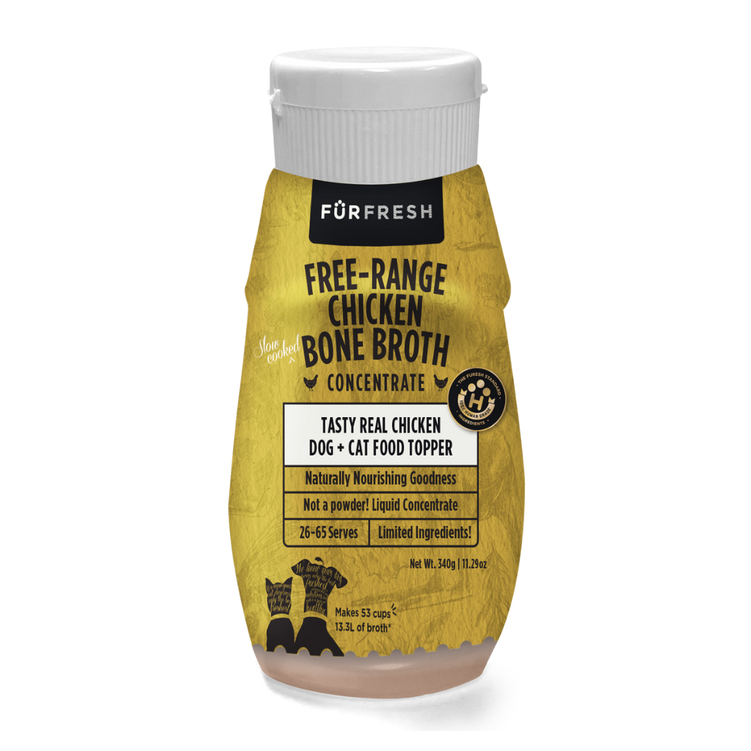 Free-Range Chicken Bone Broth Concentrate Dog & Cat Food Topper