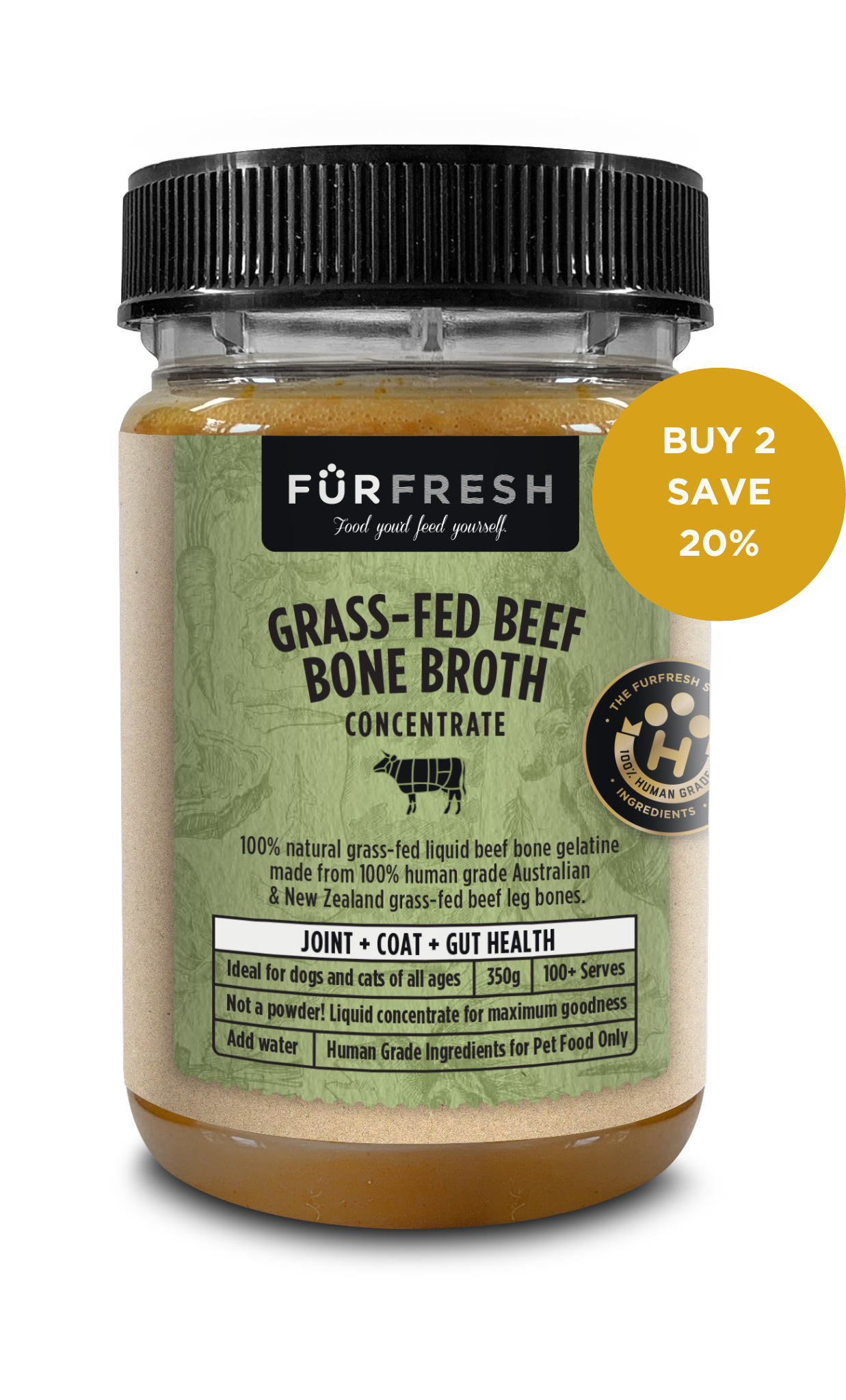Grass-Fed Beef Bone Broth Concentrate