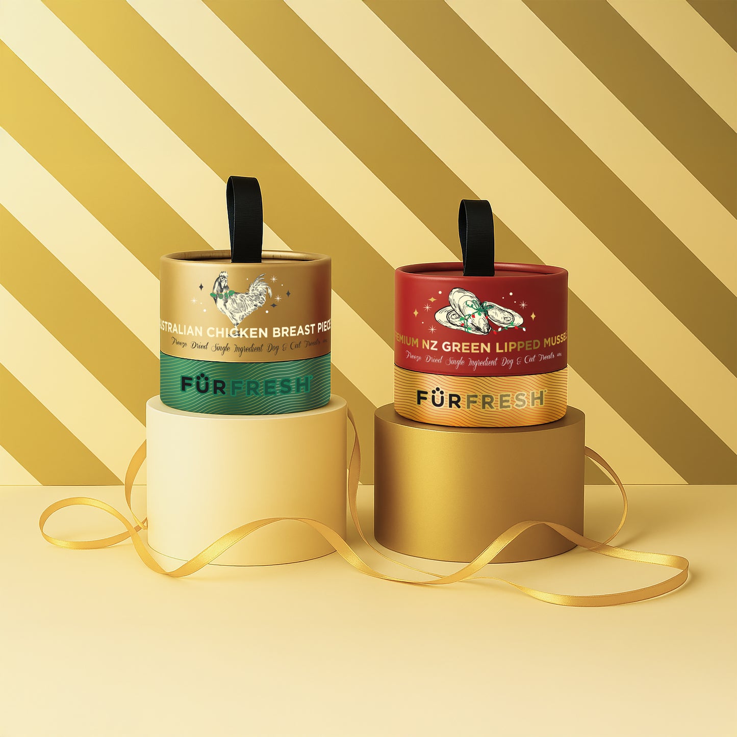 FurFresh Christmas Ornament Australian Chicken Breast Pieces 2025 Edition