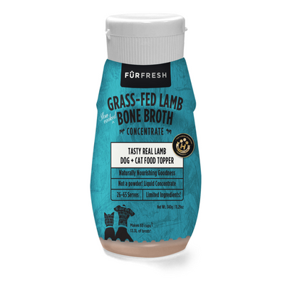 Grass-Fed Lamb Bone Broth Concentrate Dog & Cat Food Topper