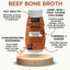 Grass-Fed Beef Bone Broth with Turmeric & Ginger Dog & Cat Food Topper