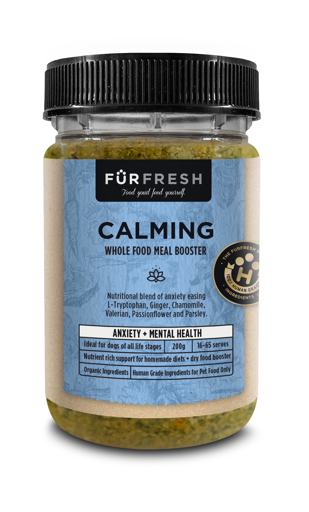 Complete Meal Balancing Booster Dog Calming Supplement FurFresh