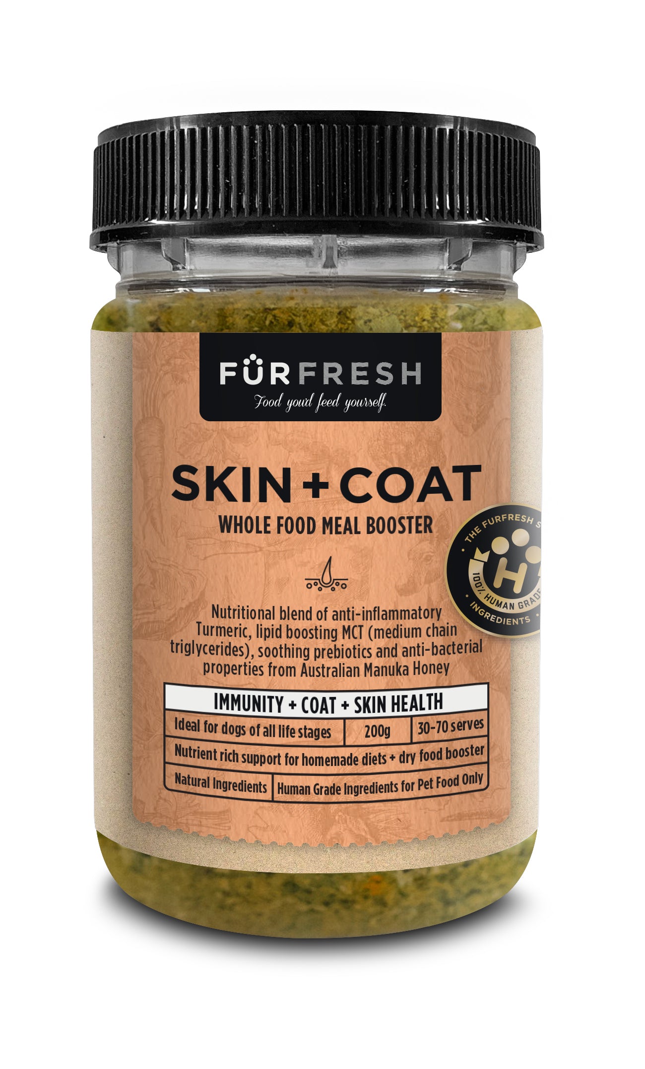 Complete Meal Balancing Booster Pet Supplement | SKIN + COAT – FurFresh